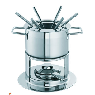 SCHULTE UFER Stainless Steel Fondue Set