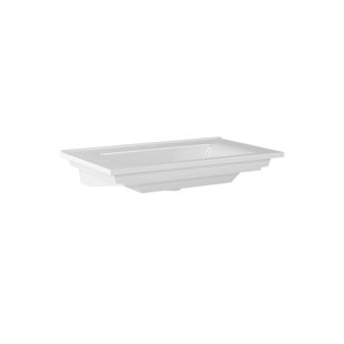 BELFRY BATHROOM Persephone Ceramic Rectangular 750mm Inset Basin