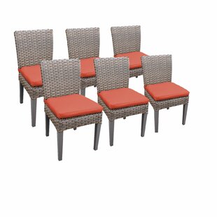 SOL 72 OUTDOOR™ Rockport Outdoor Dining Side Chair with Cushion (Set of 6)