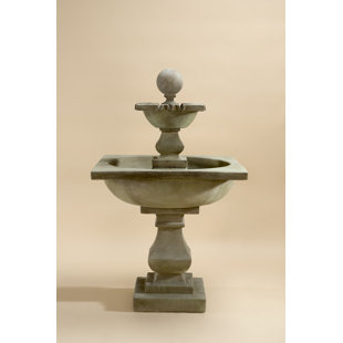 GIANNINI GARDEN ORNAMENTS Solara Concrete Fountain