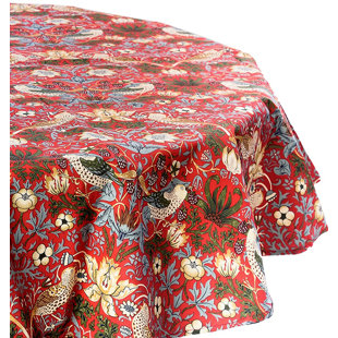 LILY MANOR Lansdale Strawberry Thief Tablecloth