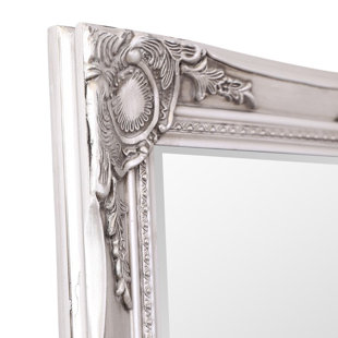 ASTORIA GRAND Villanova Solid Wood Flat Wall Mirror