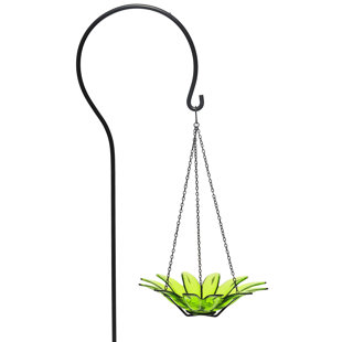 COURONNE Glass Hanging Decorative Bird Feeder