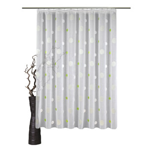 BRAMBLY COTTAGE Gardine Laussat mit Kräuselband (1 Stück), halbtransparent