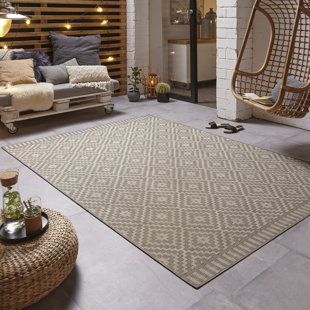 FREUNDIN HOME COLLECTION Breeze Flatweave Taupe Rug
