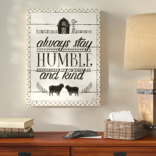 MILLWOOD PINES Country Thoughts IV On Canvas Print