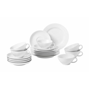 SELTMANN WEIDEN A Rondo / Liane 18-Piece Tea Set, Service for 6