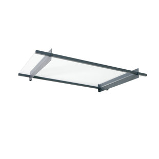 CANOPIA BY PALRAM Nancy 0.95 m W x 1.5 m D Door Canopy