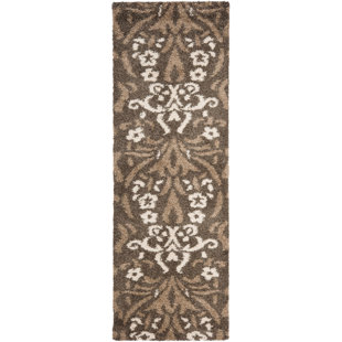 CANORA GREY Ellyona Shag Performance Floral Rug
