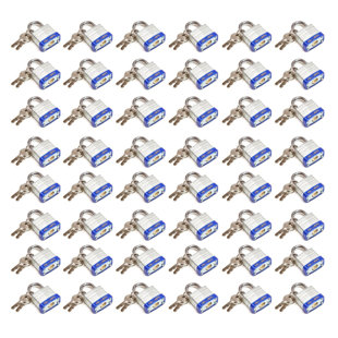 AFULAENTERPRISES Lion Locks 5PLS Keyed-Alike Padlock (Set of 48)