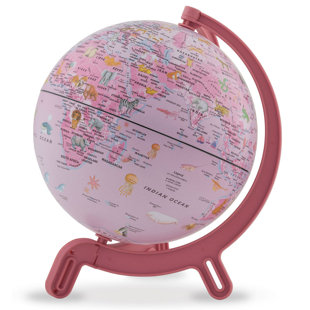 ZOOMIE KIDS Plastic / Acrylic Tabletop Globe
