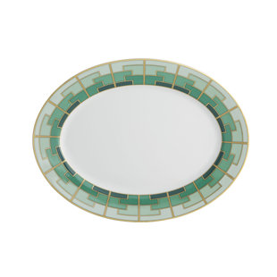 Vista Alegre Emerald Porcelain Platter