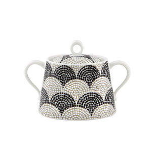 VISTA ALEGRE Calçada Portuguesa Sugar Bowl with Lid
