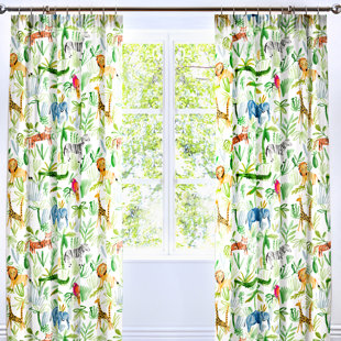 MACK + MILO Abrahams Pencil Pleat Sheer Curtains (Set of 2)