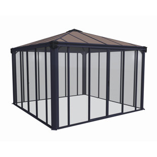 CANOPIA BY PALRAM Ledro 3.6 m x 3.6 m D Enclosed Gazebo