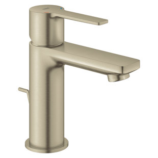 GROHE Lineare™ Single Hole Bathroom Faucet with Drain Assembly