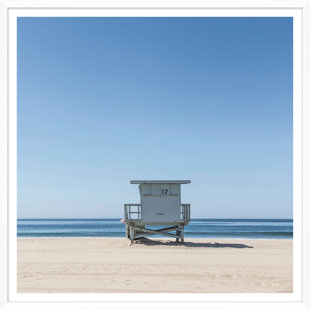 SOICHER MARIN 'Lifeguard Station' - Picture Frame Photograph on Paper