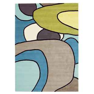 BRINK & CAMPMAN Estella Hand Tufted Wool Green Rug