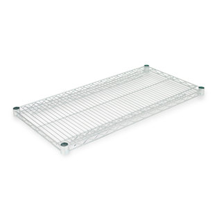 ALERA® Two-Shelve 48" W x 18" D Wire Shelving Extra Shelves in Silver