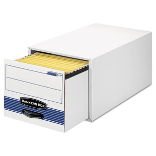 BANKERS BOX® Stor/Drawer Steel Plus File, Legal, Wire, 15-1/2 x 23-1/2 x 10-3/8, WE/Blue, Six