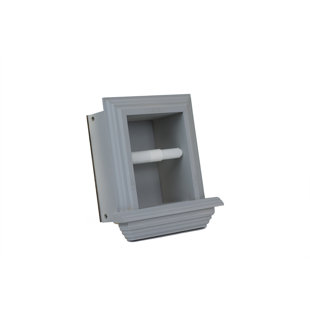 TIMBER TREE CABINETS Tracy Recessed Toilet Paper Holder