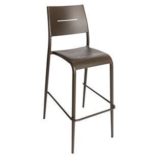 BFM SEATING Hampton Metal Outdoor Stool