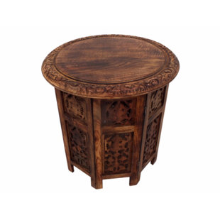MILLWOOD PINES Jolene Solid Wood End Table