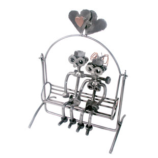 H & K SCULPTURES Handmade Words And Text Figurine / Sculpture