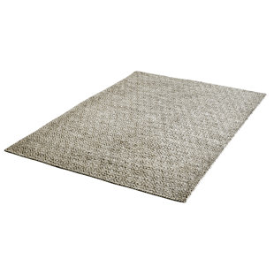 HIGHLAND DUNES Craighead Handmade Kilim Wool Taupe Rug