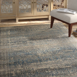 WILLISTON FORGE Mahfuze Gray/Blue Rug