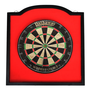 HATHAWAY GAMES Dart Backboard with 1-in Wood Frame