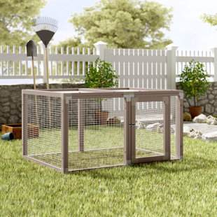 ARCHIE & OSCAR™ Achilles Chicken Coop with Stainless Steel Wire Mesh For Up 3 Chickens