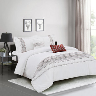 MAISON CONDELLE Aida Cotton Geometric Shapes Comforter Set