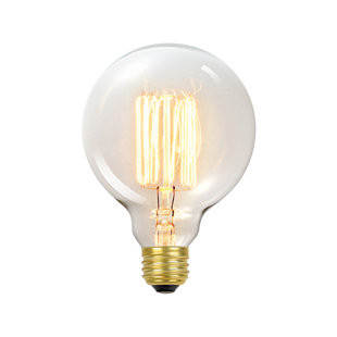 GLOBE ELECTRIC COMPANY 60 Watt E26/Medium (Standard) Dimmable 2200K Incandescent Bulb