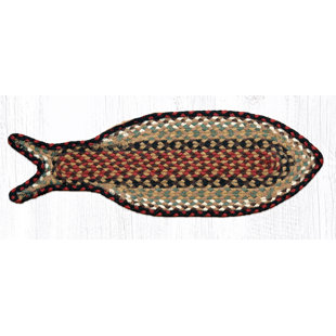 MILLWOOD PINES Keiko Jute/Sisal Red/Brown/Black Rug