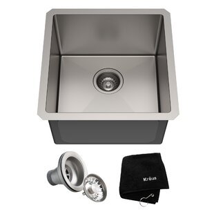 KRAUS Standart Pro Undermount 16 Gauge Stainless Steel Bar Kitchen Sink