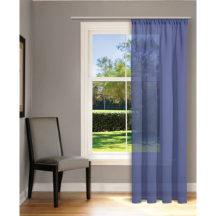 LARK MANOR Gardine Fidel mit Kräuselband (1 Stück), halbtransparent