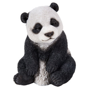 HI-LINE GIFT LTD. Drowsy Panda Sitting Statue