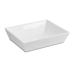 St Thomas Creations By Icera Canto 4.5'' White Vitreous China Rectangular Vessel Bathroom Sink