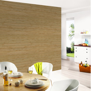 DOVECOVE Almanzar Grass Cloth Wallpaper