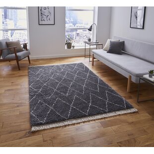 MIKADO LIVING Wagner area rug Machine Woven Rectangle Grey