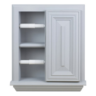 TIMBER TREE CABINETS Hansford Recessed Toilet Paper Holder