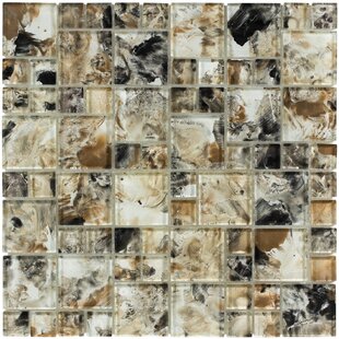 MOSAICTILEOUTLET Modular Glass Mosaic Sheet Wall Tile