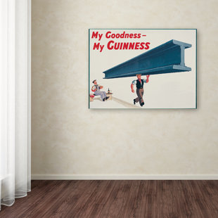 TRADEMARK FINE ART " My Goodness My Guinness XVII " by Guinness Brewery