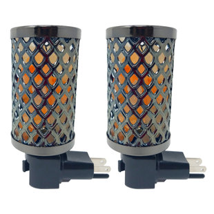 WBM LLC Himalayan Glow Knitted Salt Night Light (Set of 2)