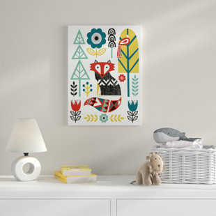 REDWOOD ROVER Katarina Woodland Canvas Art