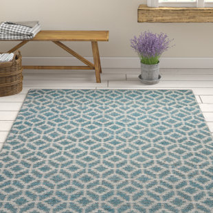 NIKKI CHU Jaipur Living Handmade Blue Rug