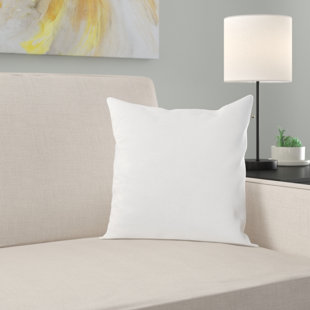 WHITE NOISE Reade White Square Throw Cushion Pad