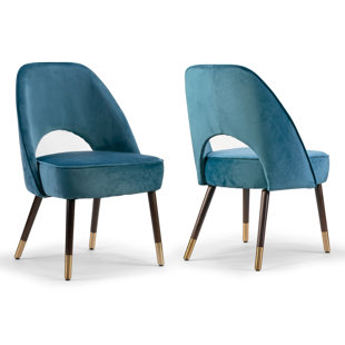 EVERLY QUINN Swind Upholstered Dining Chair (Set of 2)
