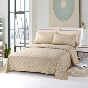 BAMBOO LIVING 2000 Rayon Geometric Shapes Duvet Cover Set